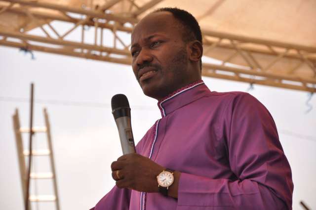 Apostle Johnson Suleman: Pastor Present Wife Shopping Mall And Petrol Station For Her Birthday  