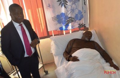 Dino Melaye Refuses To Leave Hospital Despite Being Declare Fit To Face Trial  
