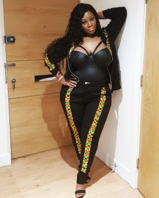 OAP Toolz Shows Off Her Banging Body After Child Delivery  