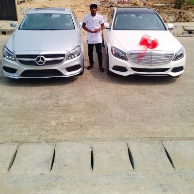 Linda Ikeji's Brother, Peks Ikeji Buys Two New Benz At The Same Time  