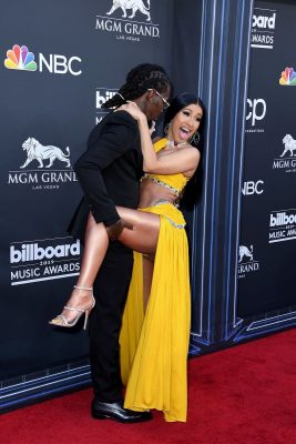 Cardi B Flashes Her Beneath In PDA With Offset At Billboard Awards  