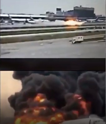 VIDEO: Shocking Moment A Russian Plane Caught Fire On Runway Killing 41 Passengers  