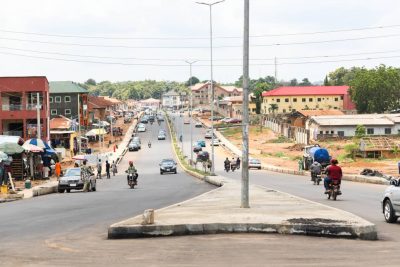 PHOTOS: Oba Osupa Road In Akure Wears A New Look  
