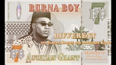 Burna Boy ft. Damian Marley, Angelique Kidjo - Different  