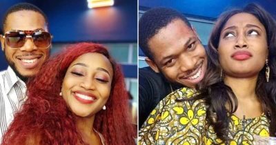 #BBNaija: Frodd And Esther Share Passionate Kiss At Grand Finale Party  