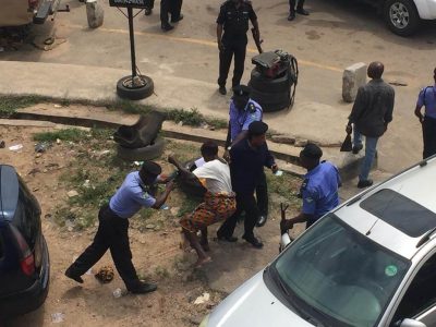 Revolution Now: Police Beat Up 70 Year Old Woman In Osun  