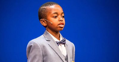 14 Year Old Joshua Beckford, Oxford's Youngest Graduate Visits Nigeria  