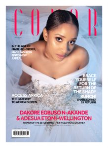 Adesua Etomi-Wellington Looks Stunning On The Cover Of Accelerate Magazine  