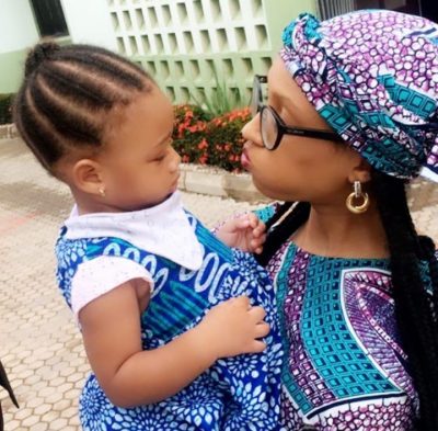Nigerian Singer, Di'Ja Shares Photo With Her Daughter  
