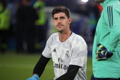 Real Madrid Goalkeeper, Courtois  States Reason For Team's Defeat To PSG  