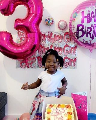 Seyi Law Celebrates Daughter @ 3  