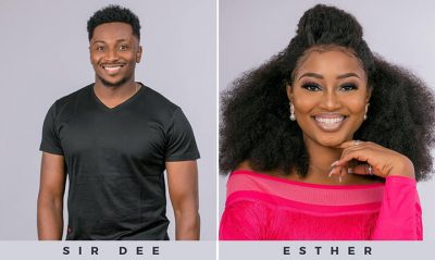 BBNaija: Reactions Trail Esther And Sir Dee Eviction  