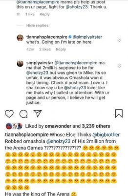 #BBNaija: Omashola Was Robbed Of N2m - Toyin Lawani  