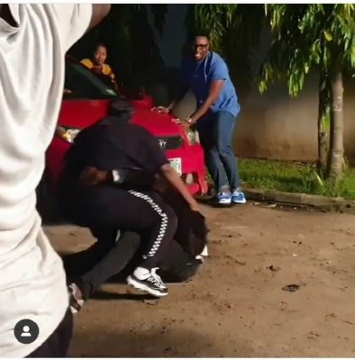 Teni Gave Odunlade Adekola The Beating Of His Life, See Video  