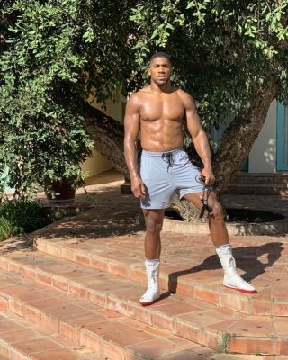 Anthony Joshua Gives DJ Cuppy An Amazing Gift  