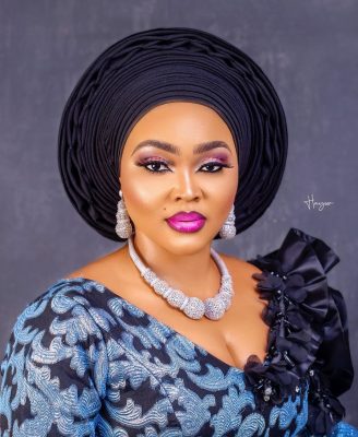 Reactions As Mercy Aigbe Finally Reveals Her New Husband  