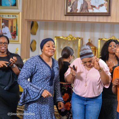 See Photos: Yahaya Bello's Wife Throws Mini Party To Celebrate Appointment Of Onoja's Husband As Deputy Governor  