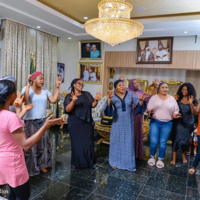 See Photos: Yahaya Bello's Wife Throws Mini Party To Celebrate Appointment Of Onoja's Husband As Deputy Governor  