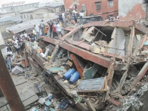 Another Building Collapses In Lagos  