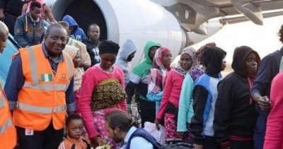 161 Nigerians Return From Libya On Independence Day  