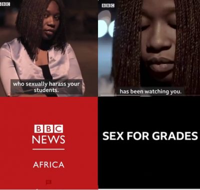 UNILAG Lecturer Exposed As BBC Drops First #SexForGrades Documentary  