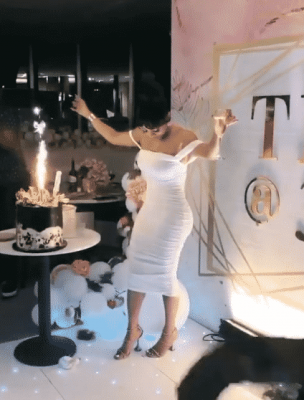 Lovely Photos And Videos From Toke Makinwa's Birthday Party  