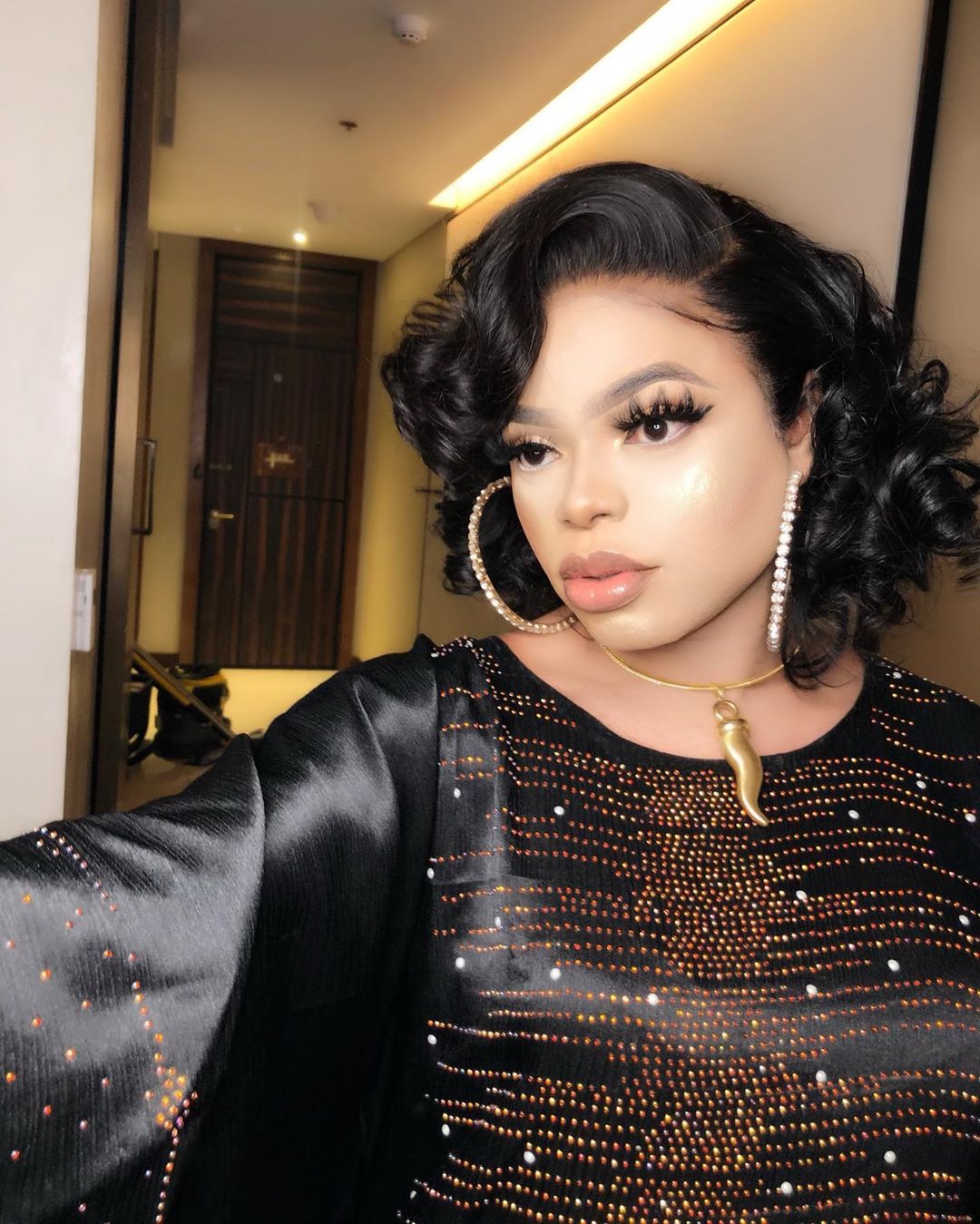 Bobrisky Mocked As He Shows Off Fake Proof Of His Mansion  