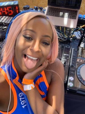 See DJ Cuppy's Reaction After Taking Satchet Water For The First Time  