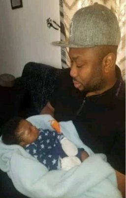Olakunle Churchill Gifts Child Named After Him N1million  