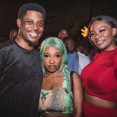 BBNaija: Seyi Poses In New Photo With Wizkid, Tiwa Savage And Other Celebrities  