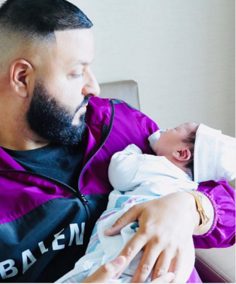 DJ Khaled shares first family photo after the birth of his second child  