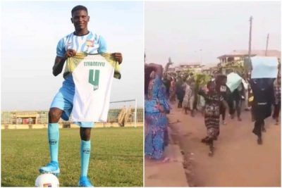 BREAKING:One Feared Dead, Many Injured As Residents Protest Remo Fotballer's Death  