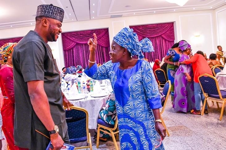 Odunlade Adekola Meets Wife Of The Vice President In Aso Rock  
