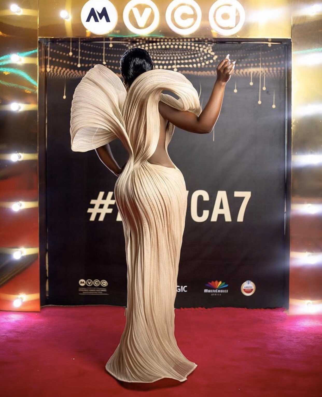 #AMVCA7 Everyone Is Talking About Nana Akua Addo's Outfit  