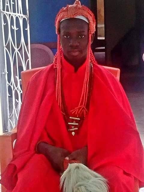 15-year-old Senior Secondary School Student Appointed King In Ondo State  