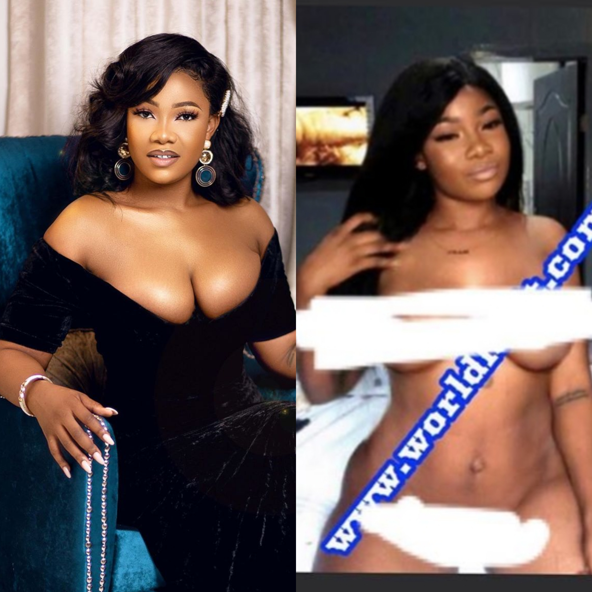 Tacha Outsmarts Blackmailer Threatening To Release Her Nud£ Pictures By Posting Them Herself  