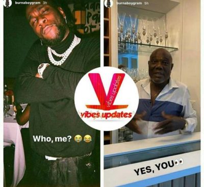 Burna Boy Reacts To Claims Of Being Arrested  