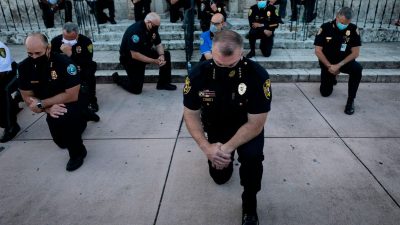 Police Officers Kneel In Solidarity With Protesters Across America  