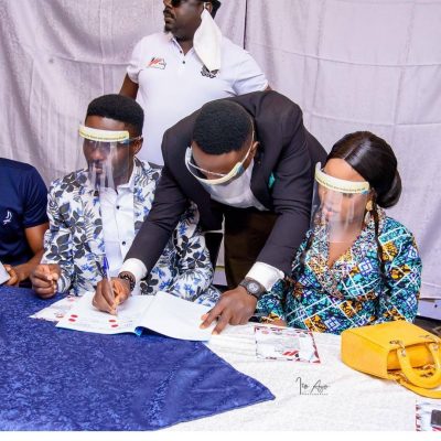 Nollywood Couple, Adeniyi Johnson & Seyi Edun Become Ambassadors For Construction Company  