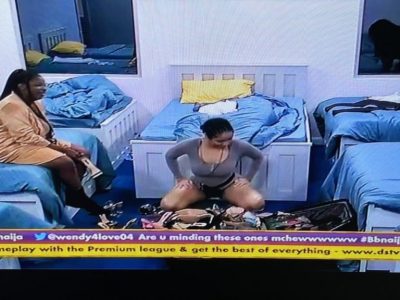 #BBNaija: Nengi Wows Housemates As She Shows Off Her Shoe Collections  