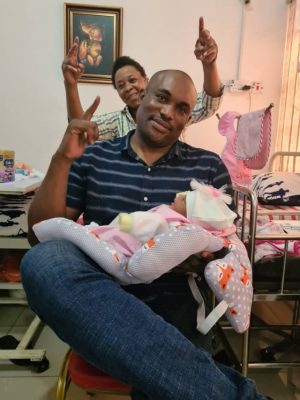Former Nollywood Actress Tricia Eseigbe And Hubby Welcomes a Child After 10 Years – Photos  