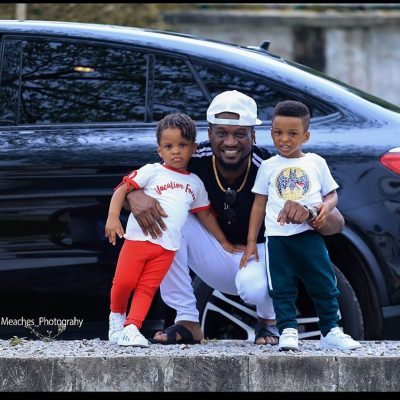 Nigerian Singer Rude Boy Marks His Twin Children’s Birthday In Style [PHOTOS]  