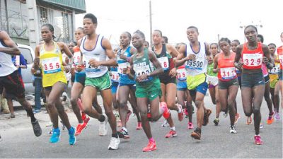 Lagos City Marathon - 10km Winners Receive Car Prizes  