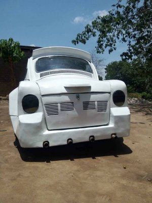 Nigerian Technician Converts Volkwagen Beetle Into Rolls Royce [PHOTOS]  