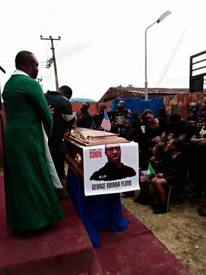 George Floyd Reburied In Mbaise, Imo State [PHOTOS]  