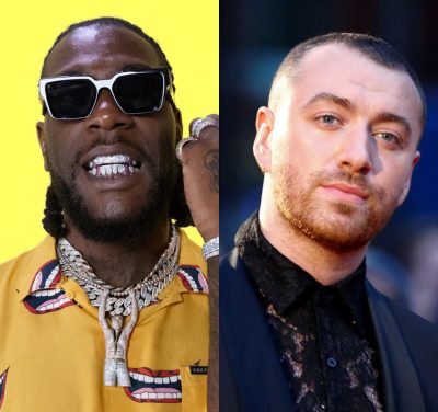 Burna Boy Collaborates With UK Pop Star Sam Smith, Their Single Drops Today  