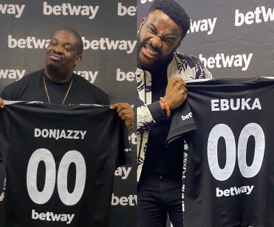 #BetwayBBNaija: Don Jazzy & BBNaija Host Ebuka Made Betway Ambassadors  