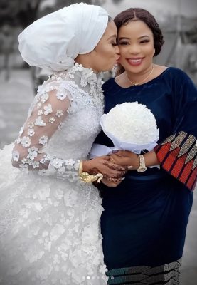 Toyin Abraham Ignores Lizzy Anjorin’s wedding In Tit-For-Tat  