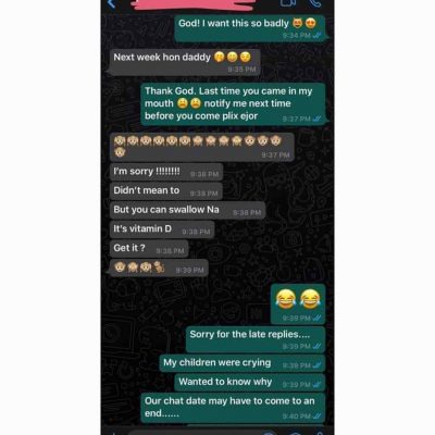 Expectant Mother Finds Out Her Husband Is Gay, Leaks His Chat With Lover [PHOTOS]  