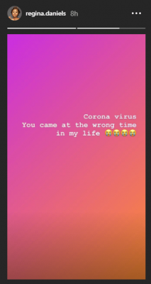 Regina Daniels Complains As Coronavirus Shatters Her Plans Of Giving Birth Abroad  